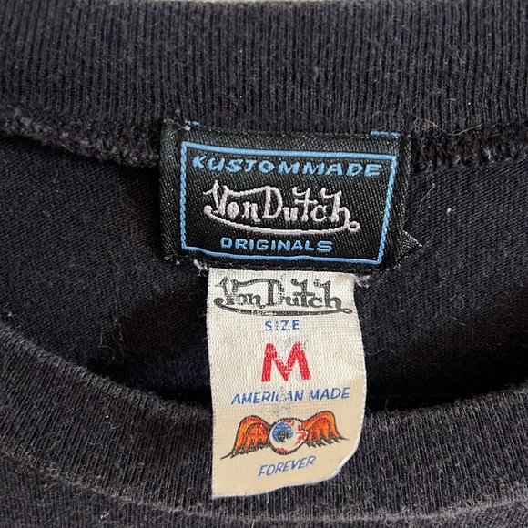 RARE Original Von Dutch Vintage T-Shirt with Vintage Tag - Picture 4 of 6